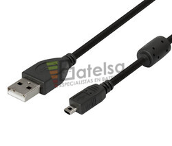 Conexin USB-A 2.0 macho a Nikon 8 pin macho