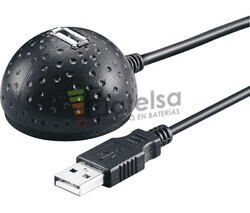 Conexin USB-A 2.0 macho-hembra USB-A 2.0