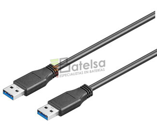 Conexin USB-A 3.0 macho-macho USB-A 3.0, 0.5 metros