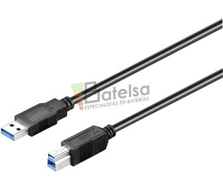 Conexin USB-A 3.0 macho-macho USB-B 3.0, 1 metro