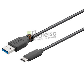 Conexin USB-C 3.1 macho-macho USB-A 3.0, 0.5m