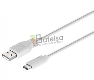 Conexin USB-C macho-macho USB-A 2.0 1,0m