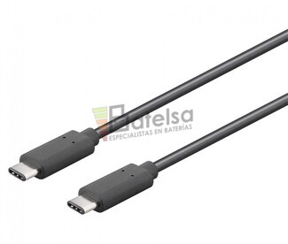 Conexin USB-C macho-macho USB-C 2.0 1,0m