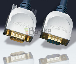 Conexin VGA-SVGA M con ferrita-VGA-SVGA M con ferrita 2.5 metros