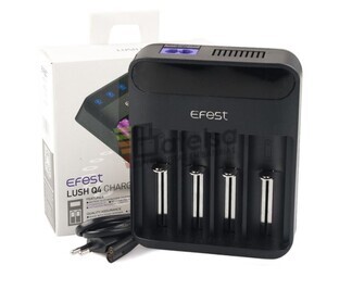 Efest Lush Q4 cargador rpido 4 bateras Litio 14500,18650,20700..