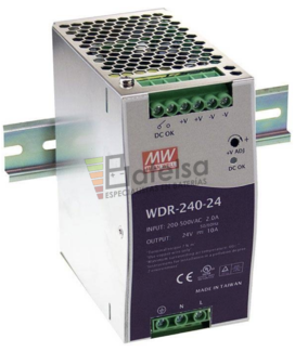 Fuente alimentacin 24 Voltios 10 Amperios WDR-240-24