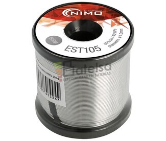 Hilo de estao 60 Sn 40 Pb 2 Flux 1.00mm carrete 500gr