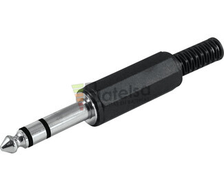 jack macho estreo de 6.3 mm