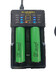 Kit 1 Cargador y 2 bateras Samsung 18650 R25 para cigarrillos electrnicos vapeadores