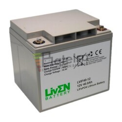 Kit 2 Bater�as de Litio 24 Voltios 40 Amperios LVIF40-12
