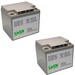 Kit 2 Bateras de Litio 24 Voltios 40 Amperios LVIF40-12