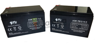 Kit 24 Voltios 14,5Ah PB12-14.5 para Vehculos Elctricos
