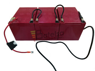 Kit 36 Voltios 15 Amperios EVH12150 para Scooter Elctricos con Conexiones