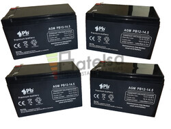 Kit 48 Voltios 14,5 Amperios para Scooter Elctricos
