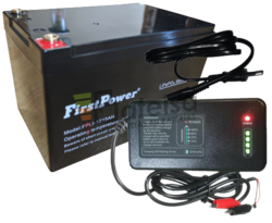 Kit Batera Scooter elctrico Litio 12 Voltios 15 Amperios y Cargador 12V 3,3Ah