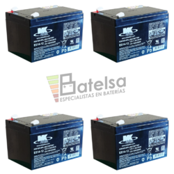 Kit bater�as MK Pat�n Roan 48V 14A