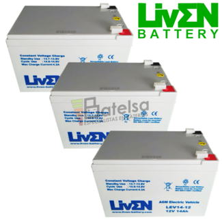 Kit bateras Patn Raycool 36V 14A