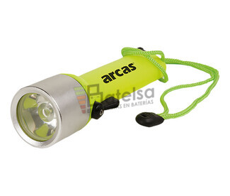 Linterna LED para buceo sumergible hasta 15m 3W