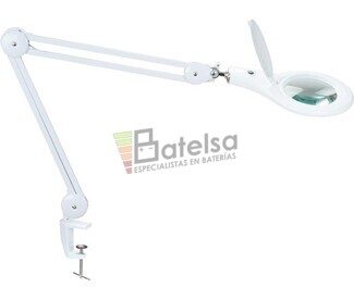 Lupa articulada con luz LED