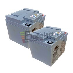 MK M45-12 SLD 12V 45Ah, 2 bateras de larga duracin para movilidad elctrica