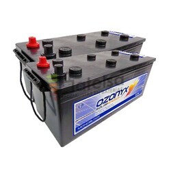 OZX250A Pack Solar, 2 bateras de 12V 250Ah con mantenimiento de alto rendimiento