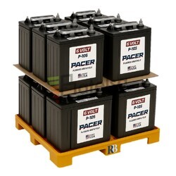 Pack 12 Bateras 6 Voltios 244 Amperios Trojan Pacer P-105