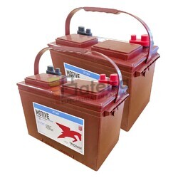 Pack 2 Bateras Trojan 27TMH, Ciclo profundo para mquinas de limpieza de suelos