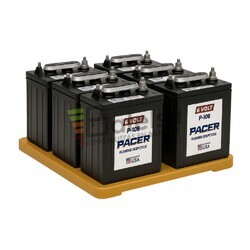 Pack 6 Baterias 6 Voltios 244 Amperios Trojan Pacer P-105