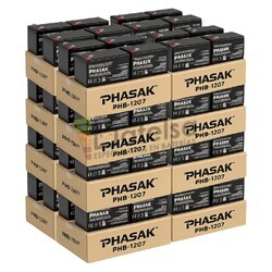 Pack 64 bater�as reemplazo SAI Phasak PH9283 12V 7,2Ah