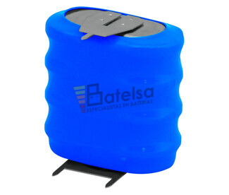 Pack Batera Recargable 4,8 Voltios 140 mA C.I NI-CD