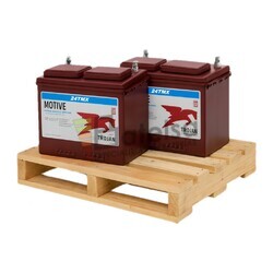 Pack de 2 Bateras TROJAN 24TMX 12 Voltios 94 Amperios