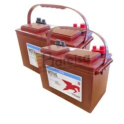 Pack doble Trojan 27TMH 12V, Energa constante para sistemas solares y renovables
