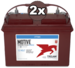 Pack doble Trojan 27TMH 12V, Energa constante para sistemas solares y renovables