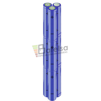 Batera AA 10.8 Voltios 2.000 mAh NI-MH BT13801491