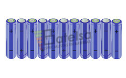 Batera AA 13.2 Voltios 2.000 mAh NI-MH BT13801419