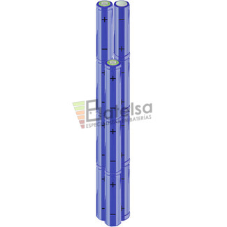 Batera AA 13.2 Voltios 2.000 mAh NI-MH BT13801492