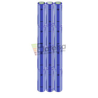 Batera AA 14.4 Voltios 2.000 mAh NI-MH BT13801430