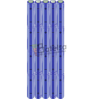 Batera AA 24 Voltios 2.000 mAh NI-MH BT13801485