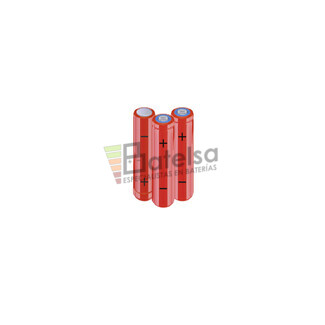 Packs de bateras AA 3.6 Voltios 2.000 mAh NI-MH BT13804939