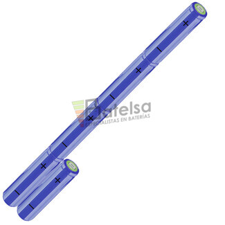 Batera AA 6 Voltios 2.000 mAh NI-MH BT13801432