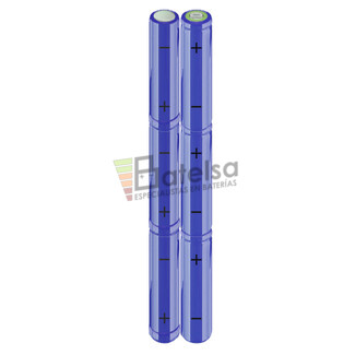 Batera AA 7.2 Voltios 2.000 mAh NI-MH BT13801457