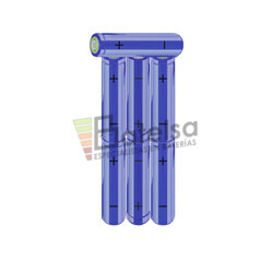 Batera AA 8.4 Voltios 2.000 mAh NI-MH BT13801428