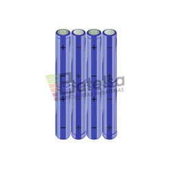 Batera AA 9.6 Voltios 2.000 mAh NI-MH BT13801400