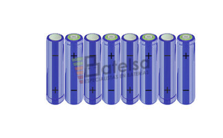 Batera AA 9.6 Voltios 2.000 mAh NI-MH BT13801412