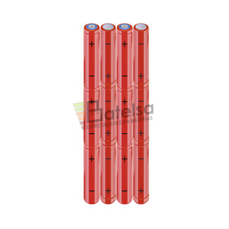 Batera AAA 14.4 Voltios 800 mAh NI-MH BT13801932