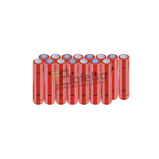 Batera AAA 18 Voltios 800 mAh NI-MH BT13801807