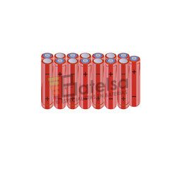 Batera AAA 18 Voltios 800 mAh NI-MH BT13801809