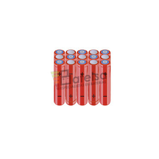 Batera AAA 18 Voltios 800 mAh NI-MH BT13801813