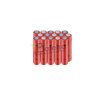 Batera AAA 18 Voltios 800 mAh NI-MH BT13801817