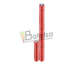 Batera AAA 4.8 Voltios 800 mAh NI-MH BT13801912